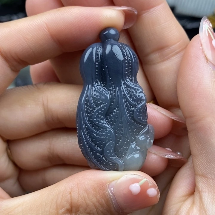 和田玉未镶嵌颈饰29