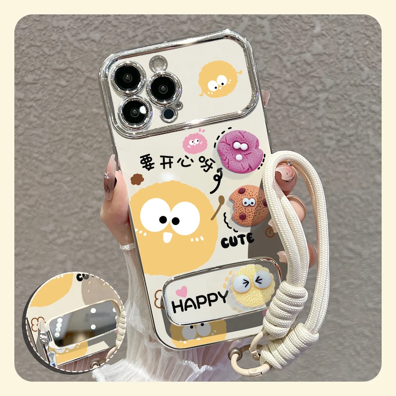 【苹果/华为/vivo/oppo/小米】适用开心煤球大视窗手机壳硅胶防摔