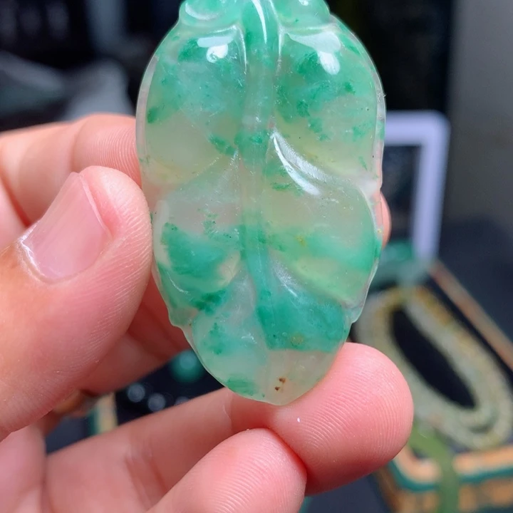 石英质玉未镶嵌吊坠(不含链)