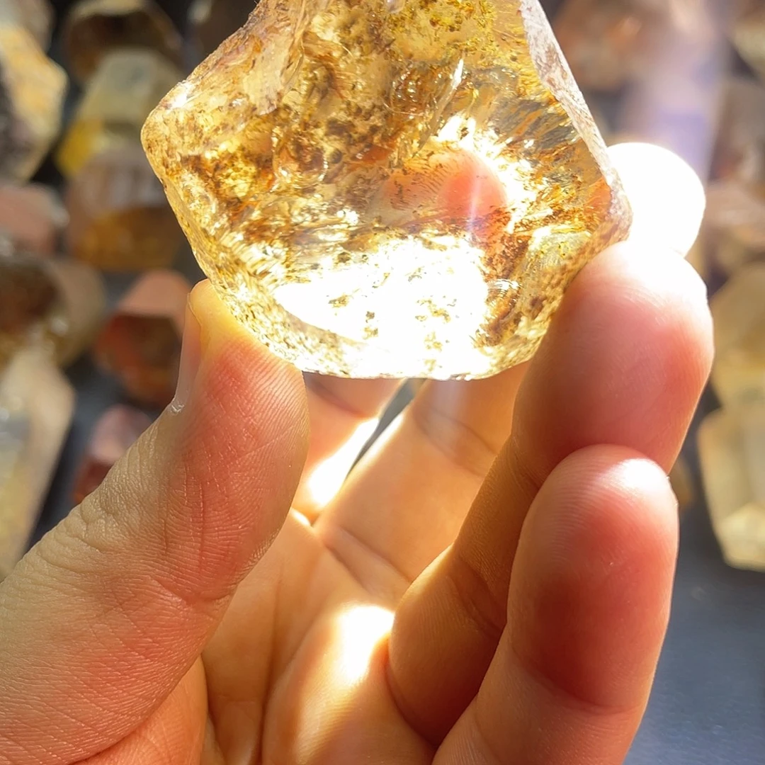 水晶未镶嵌珠宝半成品