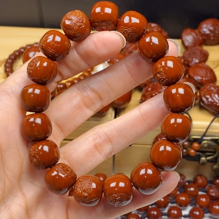 橄榄核吊坠河****理橄榄核手串