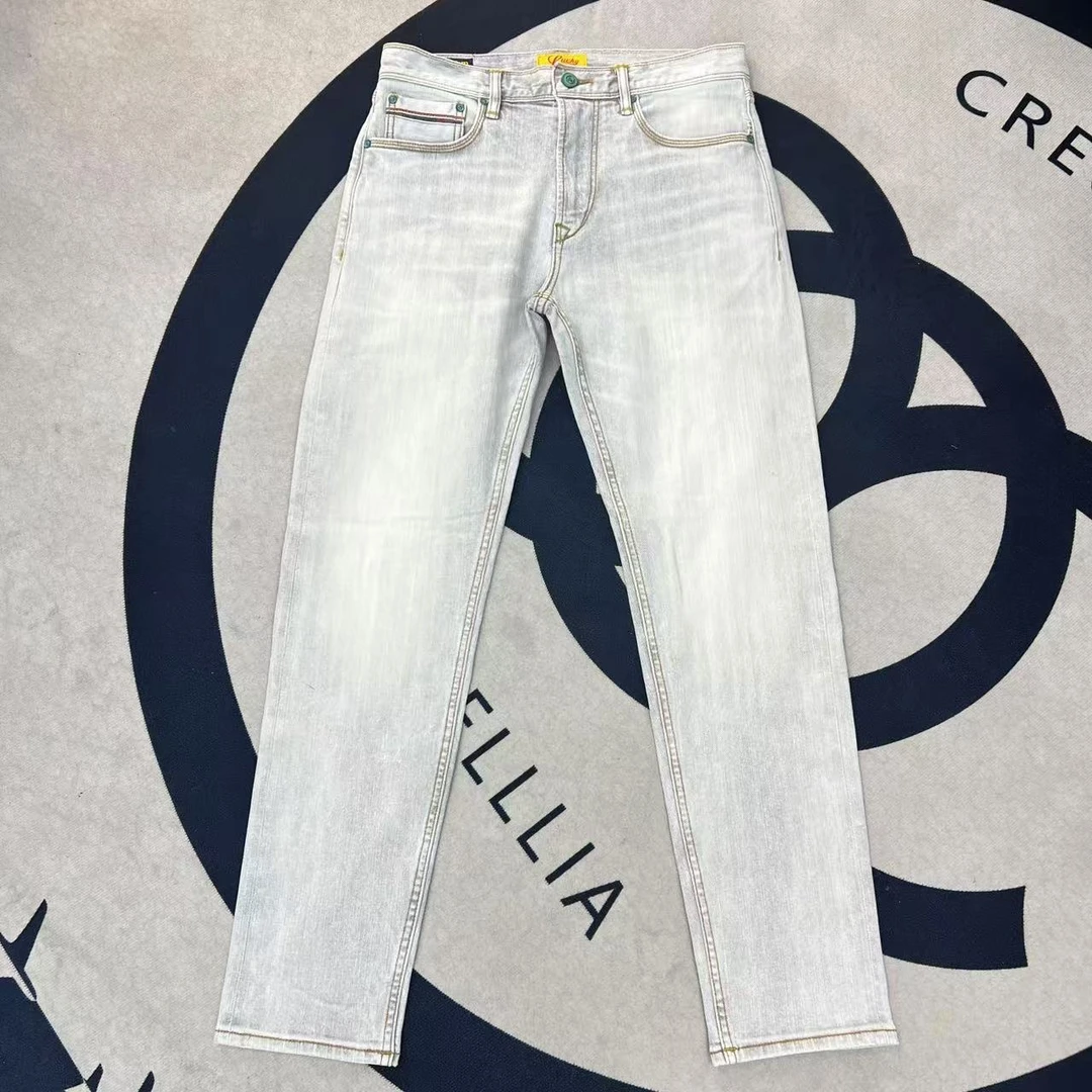 【 ~剪标~赤耳丹宁】5~ KM~高品质 男士休闲百搭赤耳牛仔裤707#