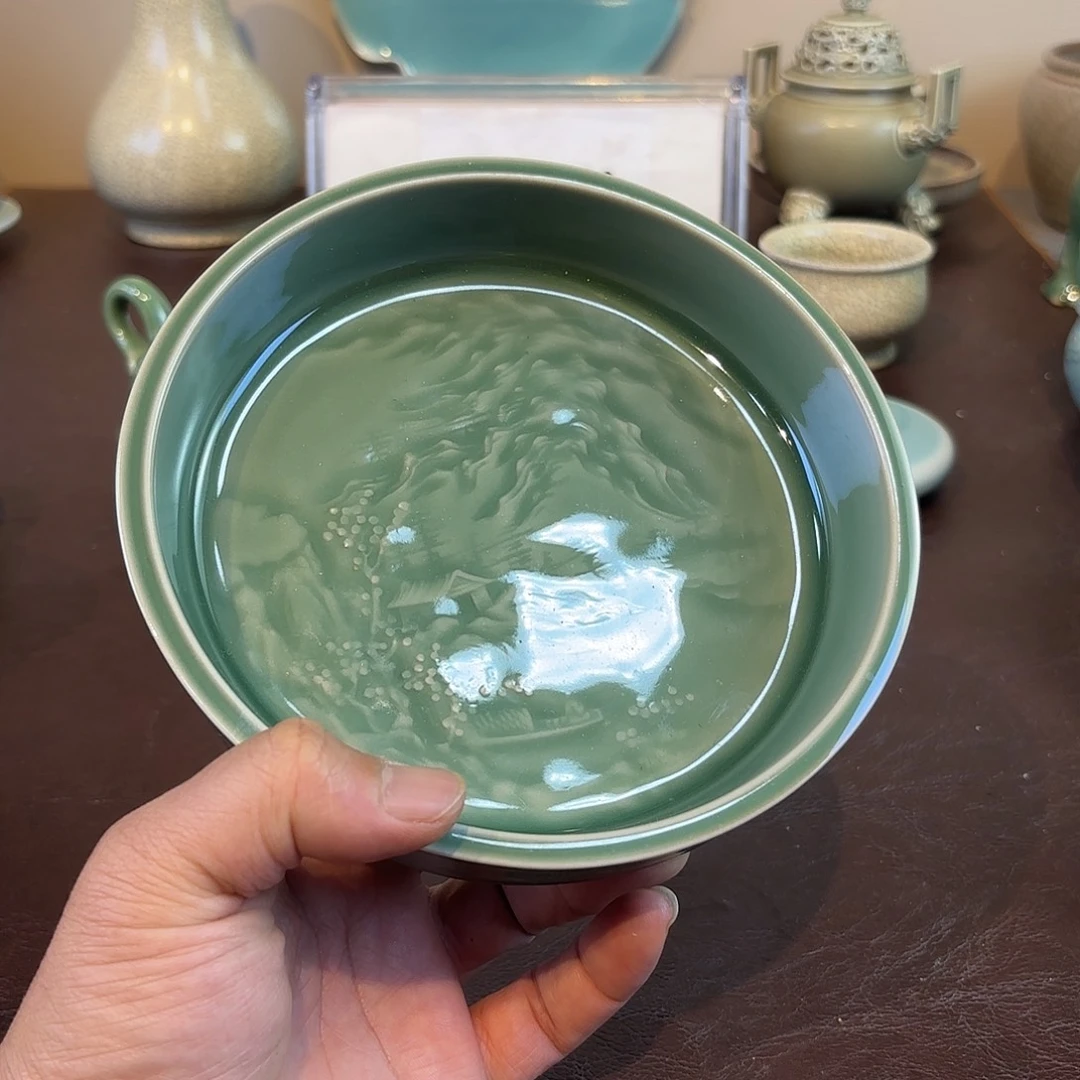 瓷片龙泉青瓷福利青瓷