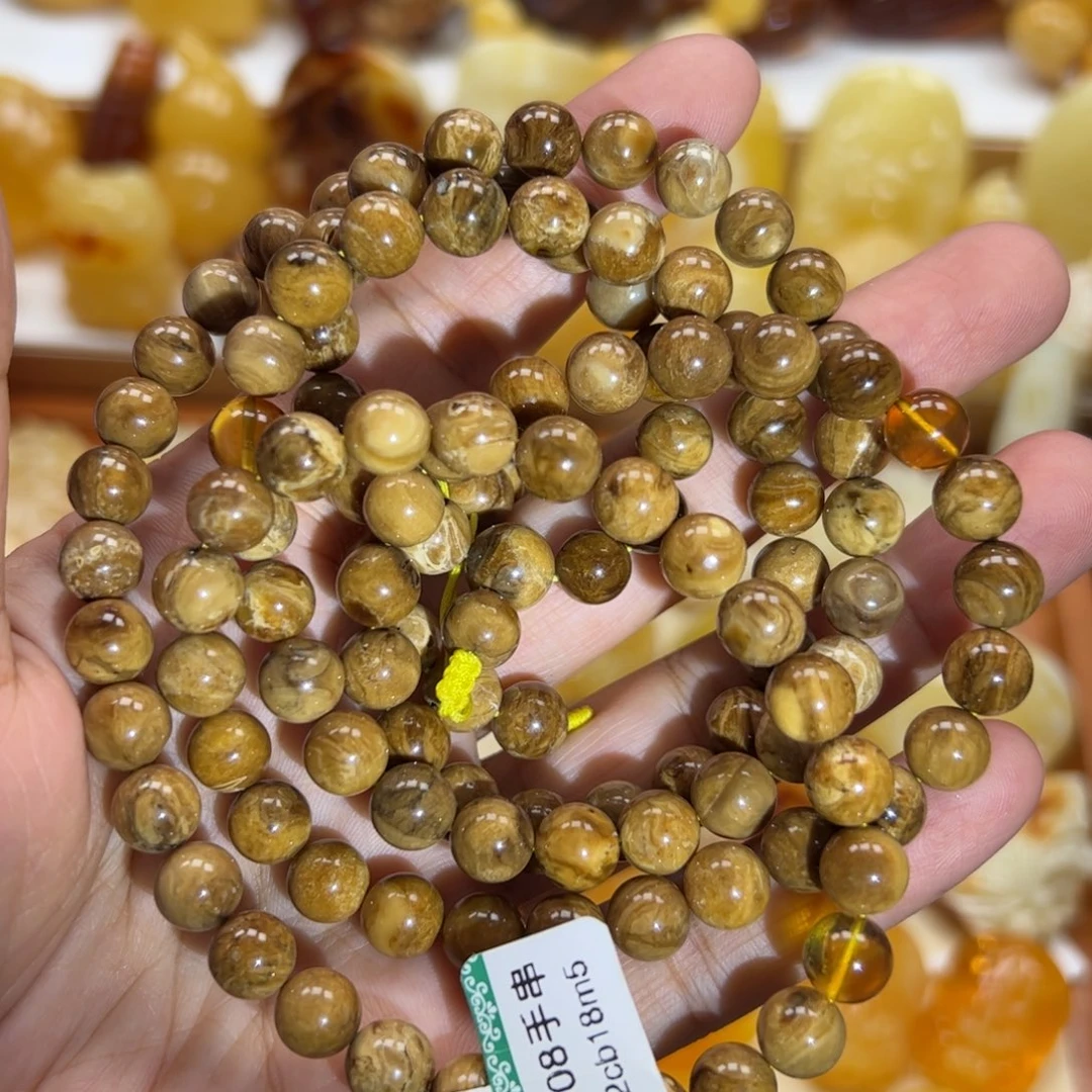琥珀未镶嵌珠宝奇石