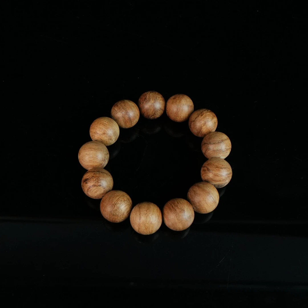 4730达拉干沉香虎斑老料大手串1.8cm 25.1g