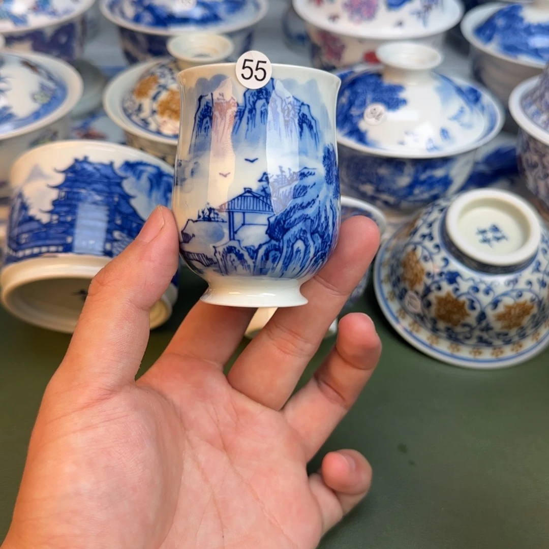 彦祖纯手工手绘茶具55