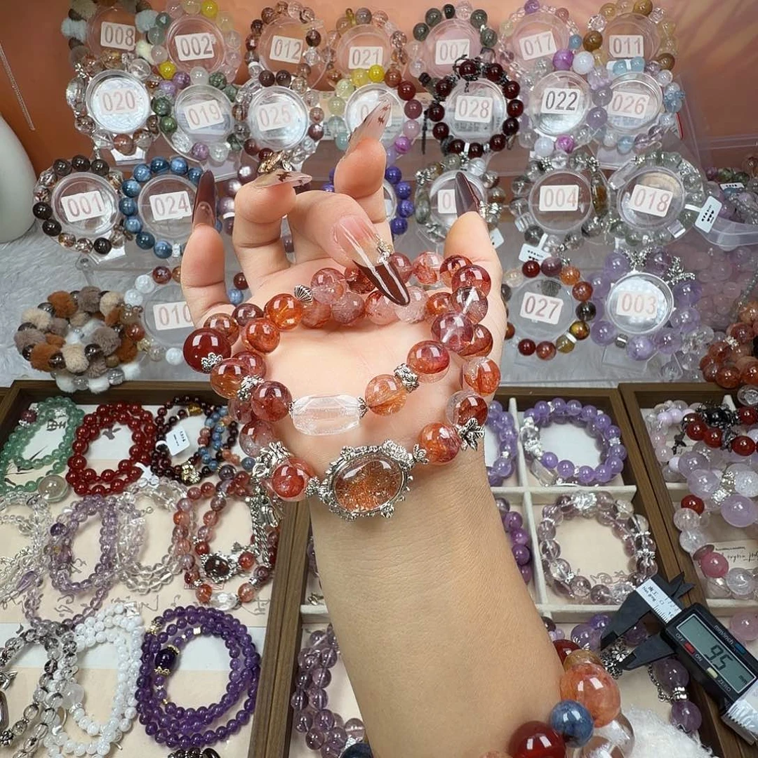 水晶手链合金998899“o