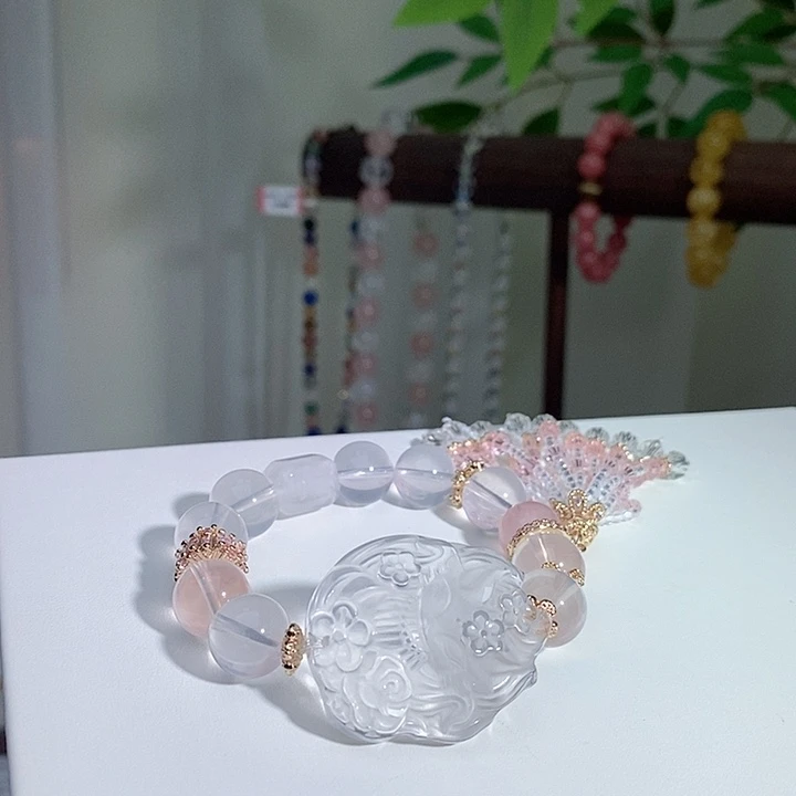 水晶手链未镶嵌九尾娘娘