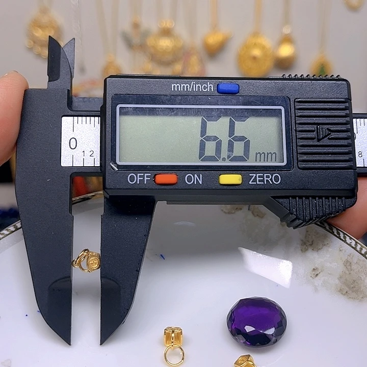 紫晶颈饰银S925镶嵌紫晶925镶嵌3