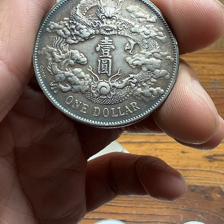 （一家臻藏）可吸翻可吹响龙洋工艺品 精选摆件