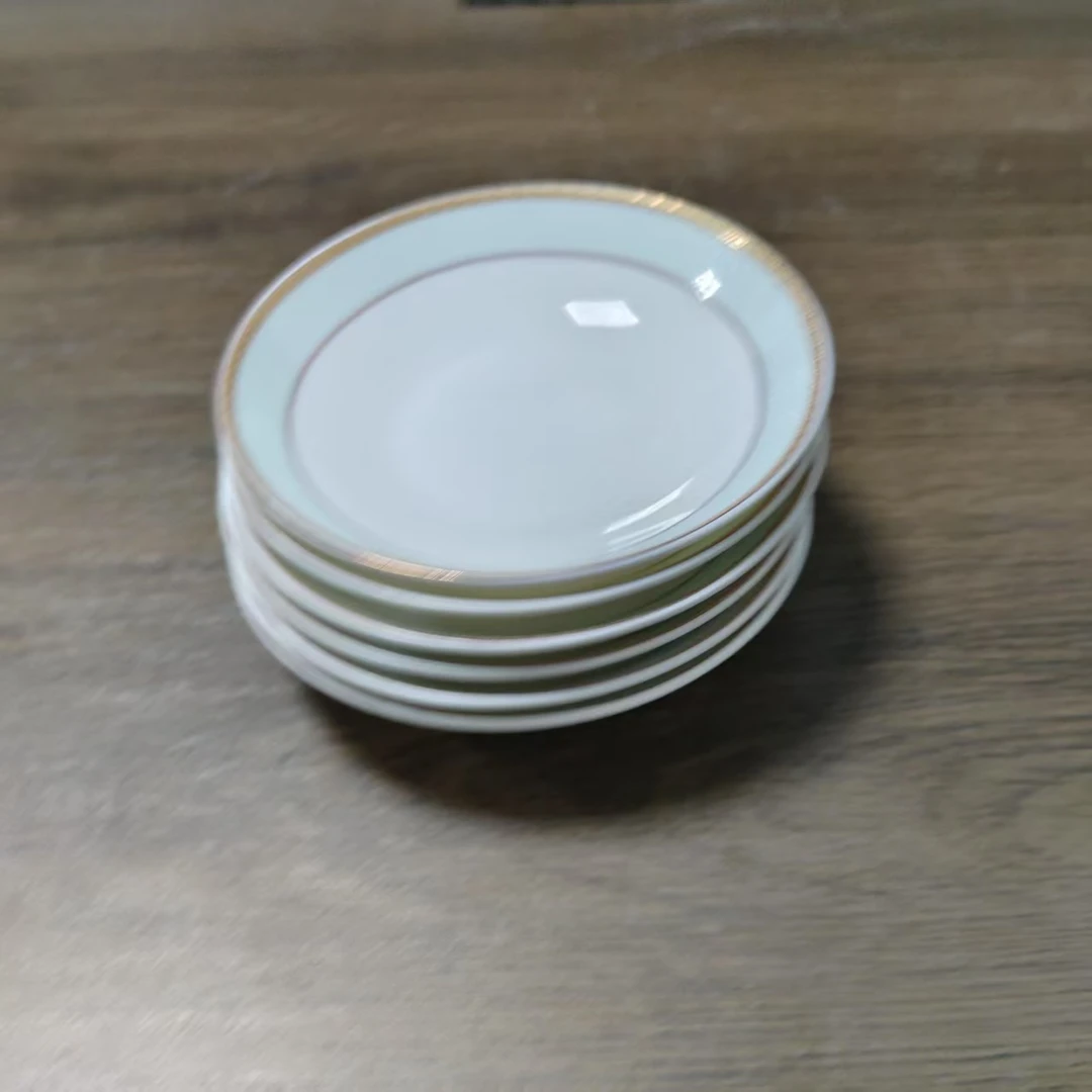 青荷味碟6个装景德镇高温陶瓷