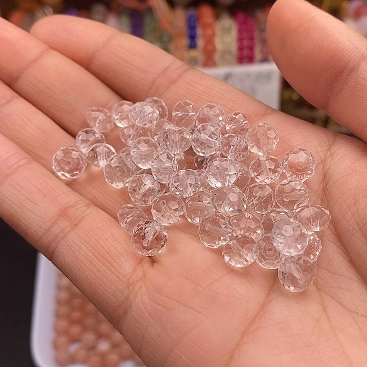 未镶嵌卡7.7x5白水晶30个玛瑙/玉髓