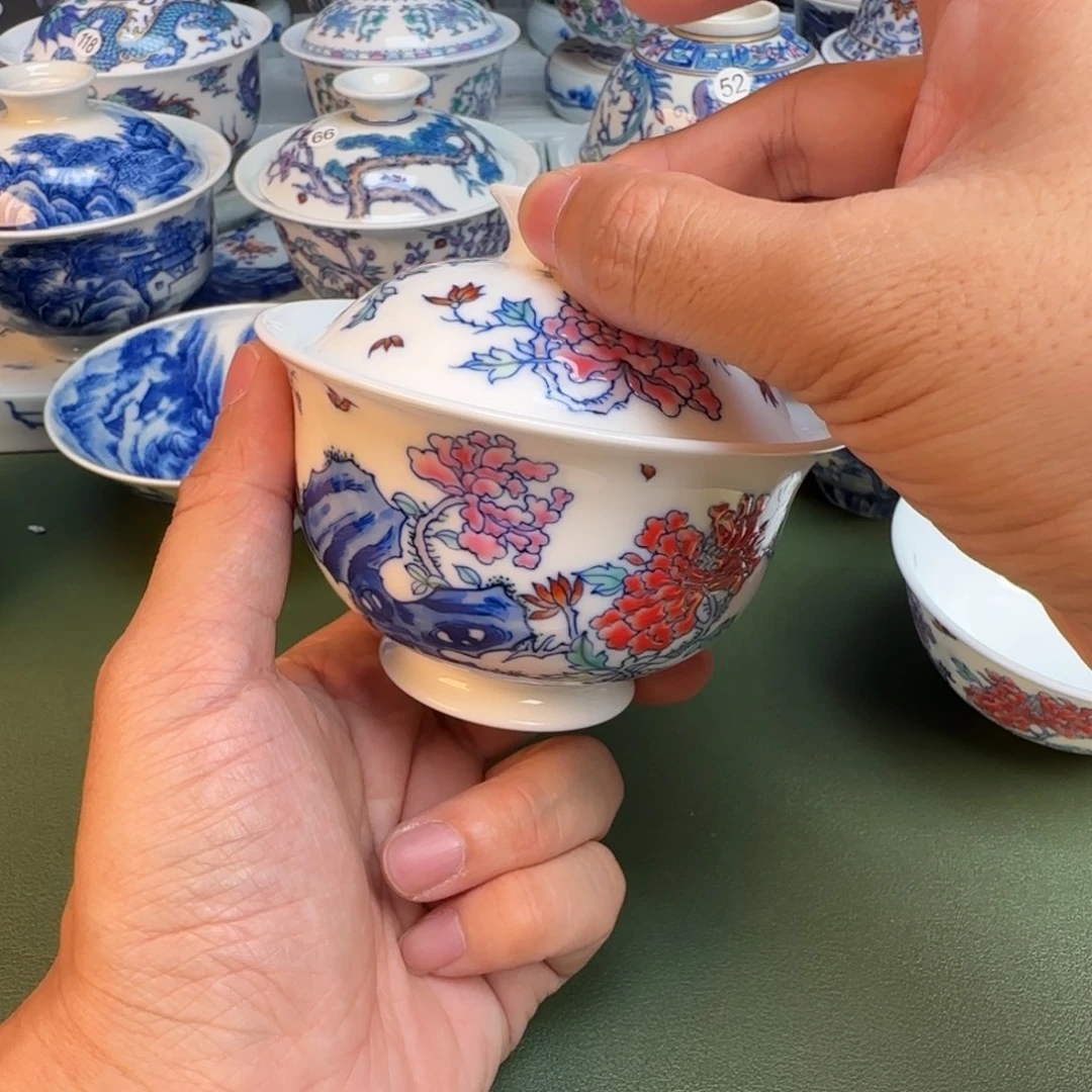纯手工纯手绘茶具88