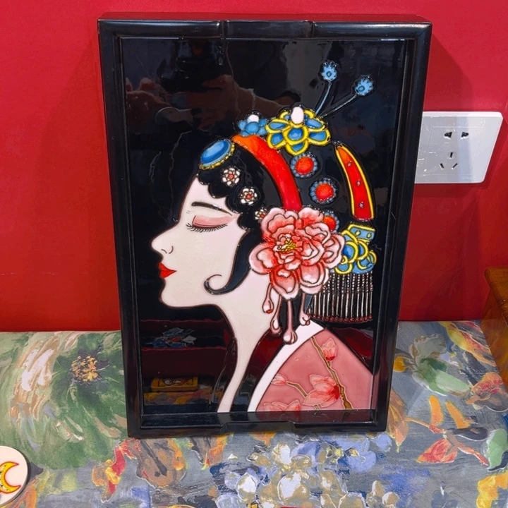 瓷片瓷板画艺术作品