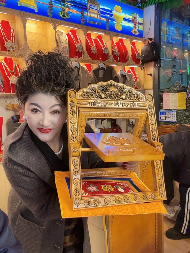 家居摆件经书架子