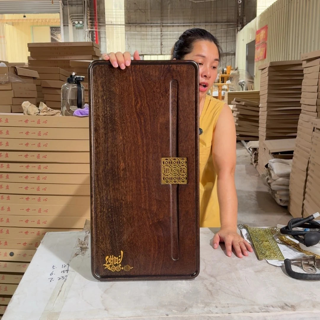 花梨木茶盘60*30尺寸