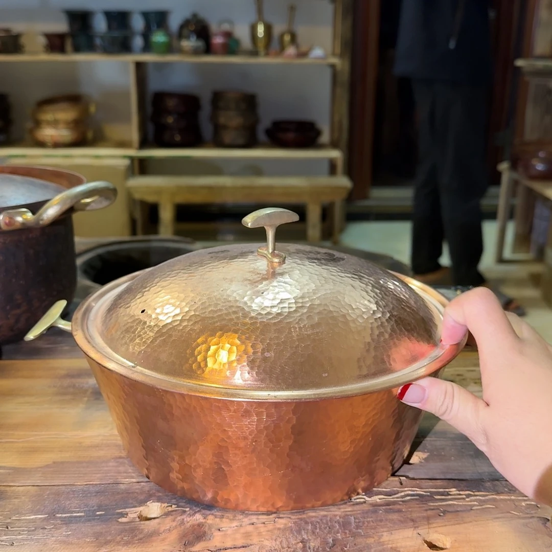 紫铜手工制作摆件