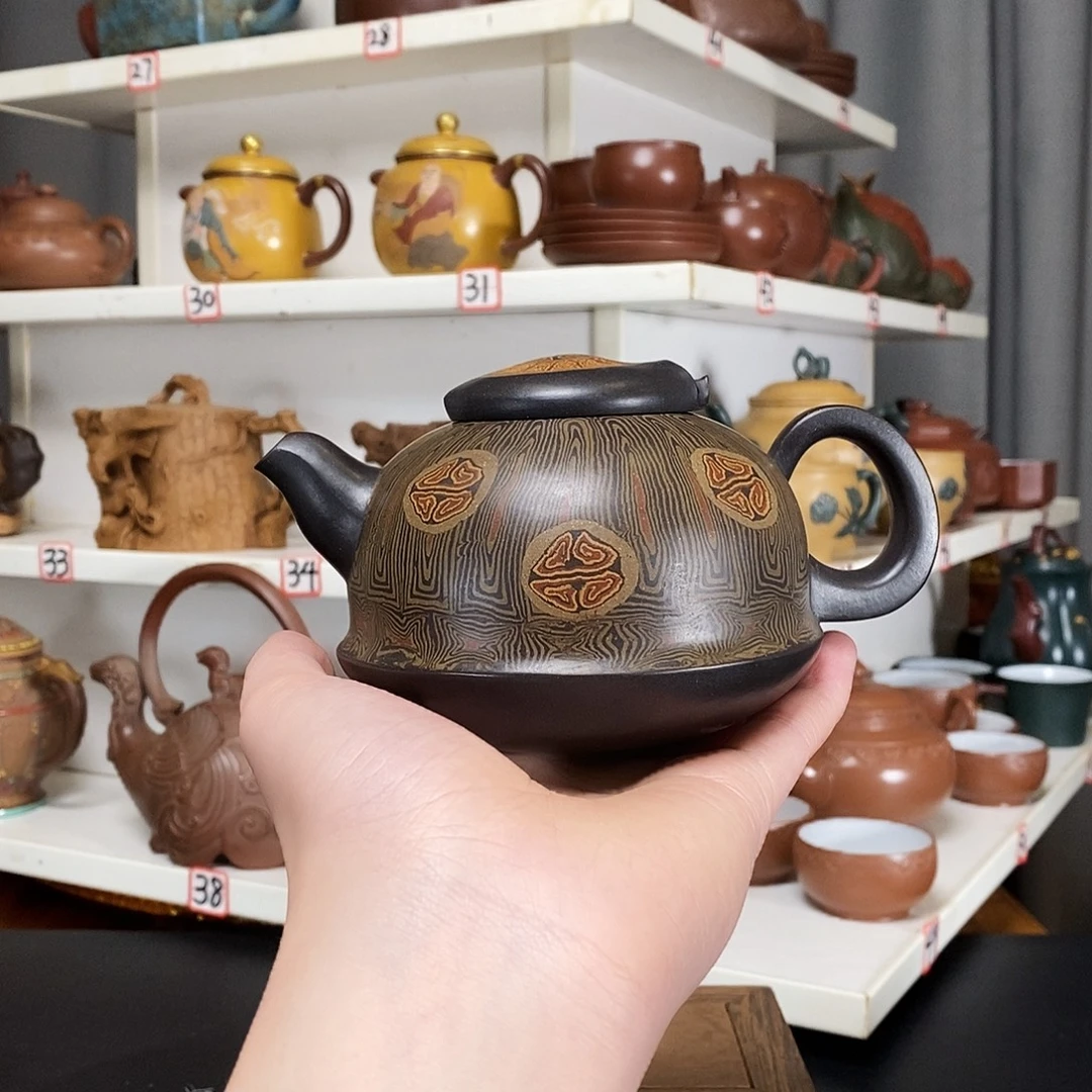 紫砂茶壶原矿紫砂