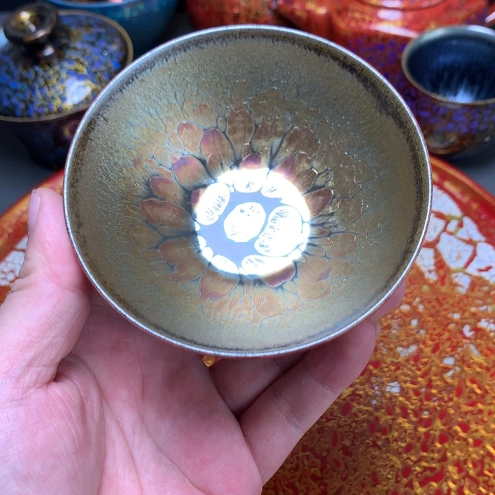 茶盏建盏大漆，全手工制作