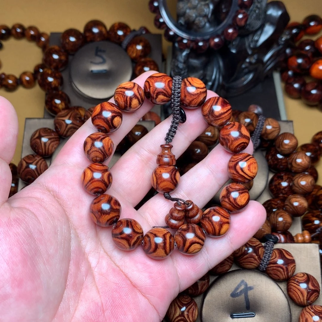 安***野黄花梨/降香黄檀1.5对眼鬼脸