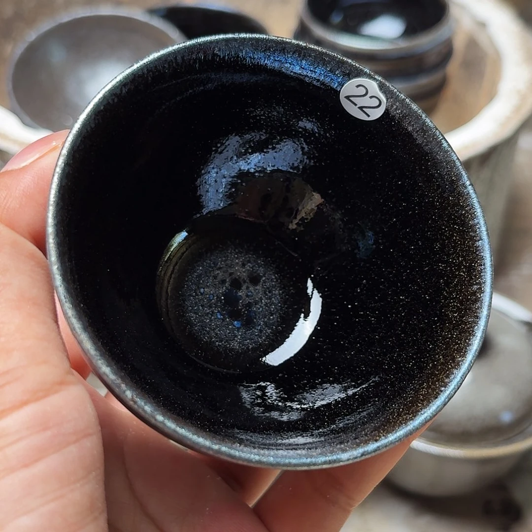 茶盏义兴龙窑建盏22微瑕