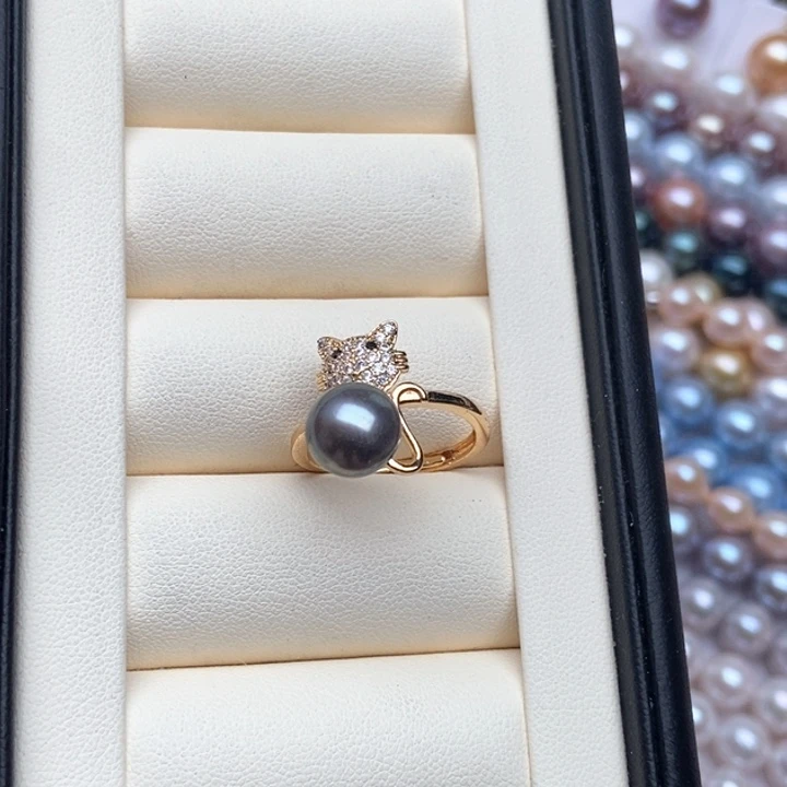 颈饰银S925镶嵌淡水珍珠