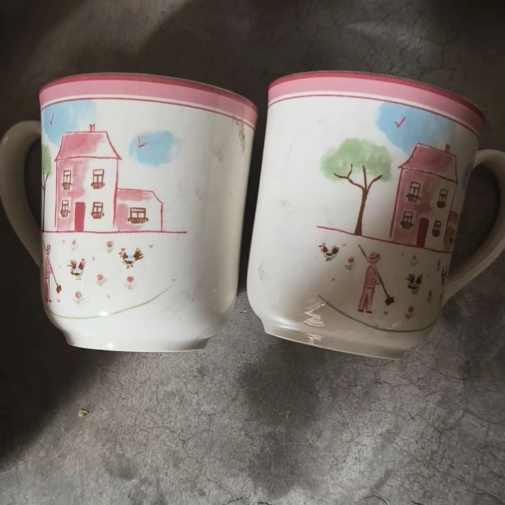 杜***花瓷陶瓷盘子碗啥都有