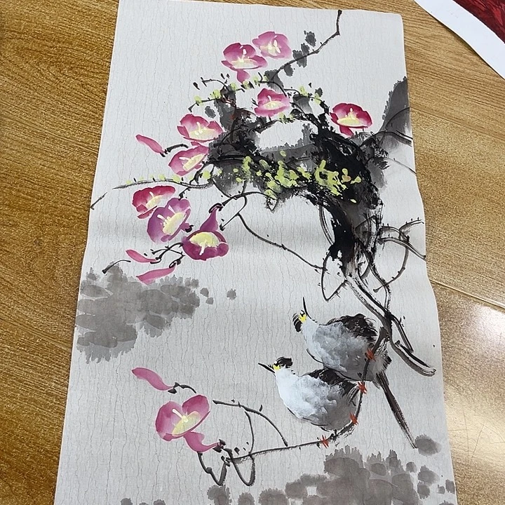 姜奇老师花鸟作品69×34