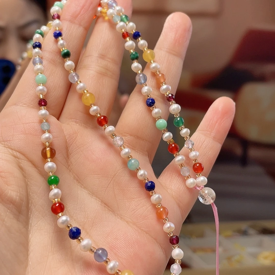 琥珀未镶嵌裸石琥珀项链