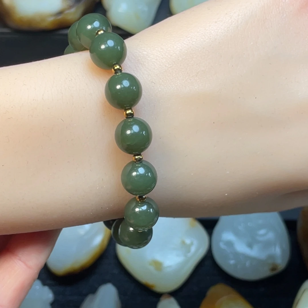 和田玉手链未镶嵌