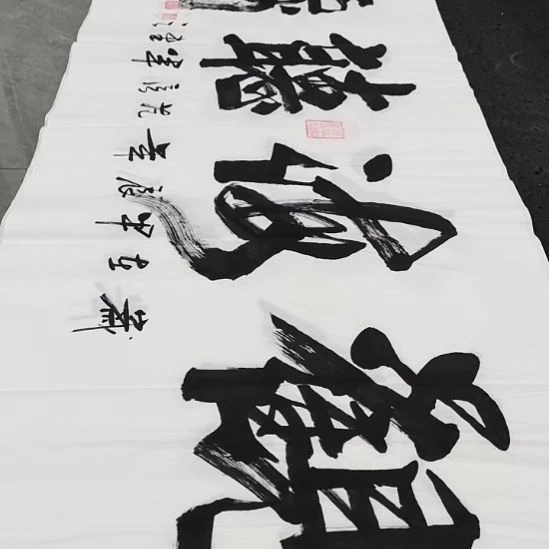 翰墨范彦军老师作品一副