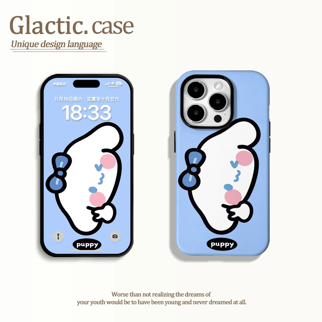 适用于苹果16华为OPPO小米VIVO高级感创意二合一菲林手机壳GA1303