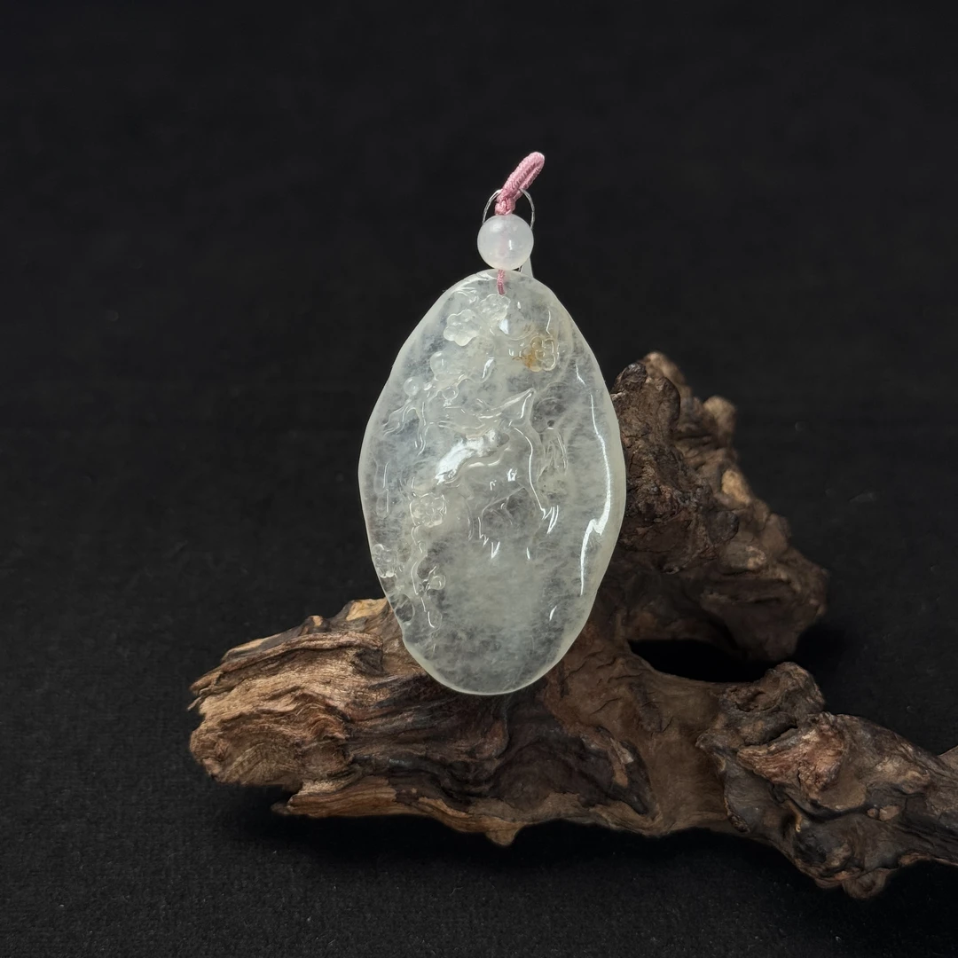 【诚翠拍品第九十四期午】翡翠79吊坠BYT70138