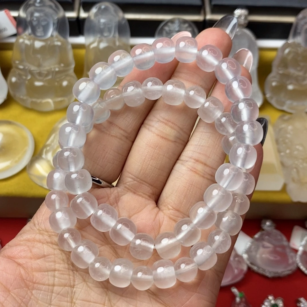 石英质玉未镶嵌手串