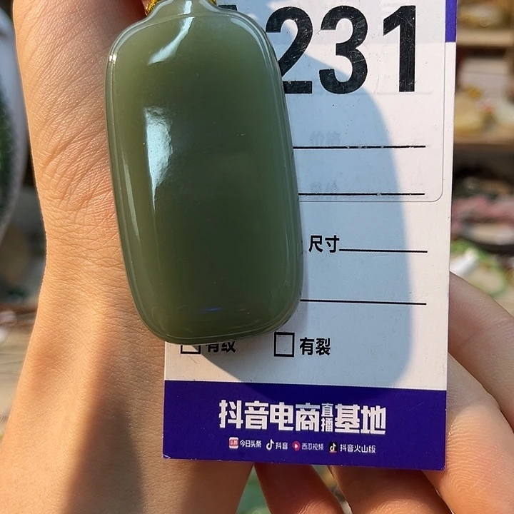 *****颈饰未镶嵌和田玉