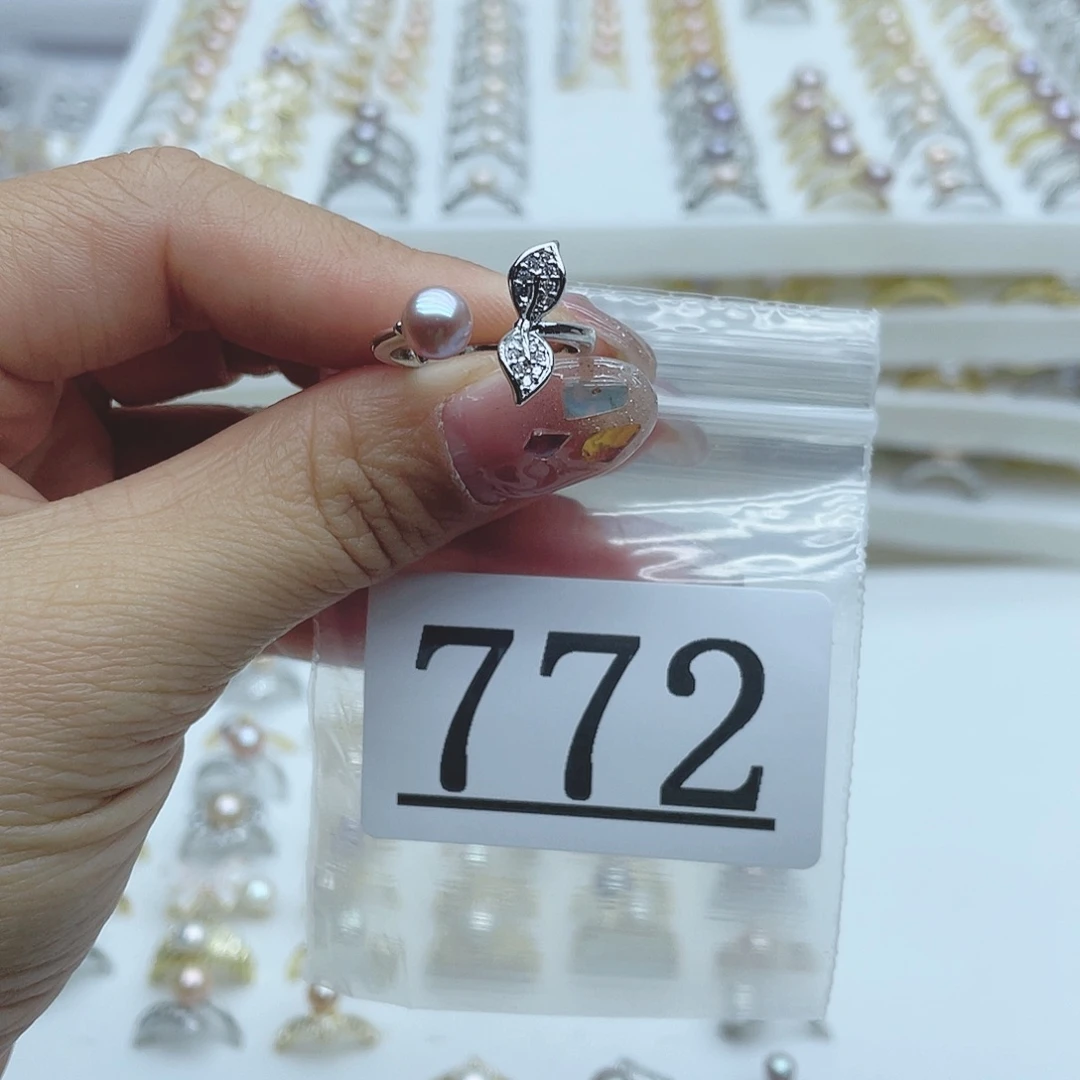 淡水珍珠珠宝奇石合金772