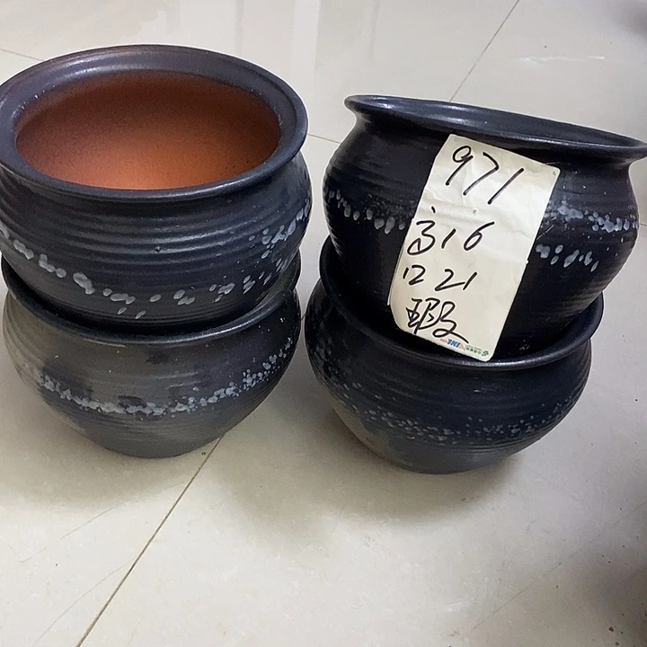 粗陶红陶绿植花盆971