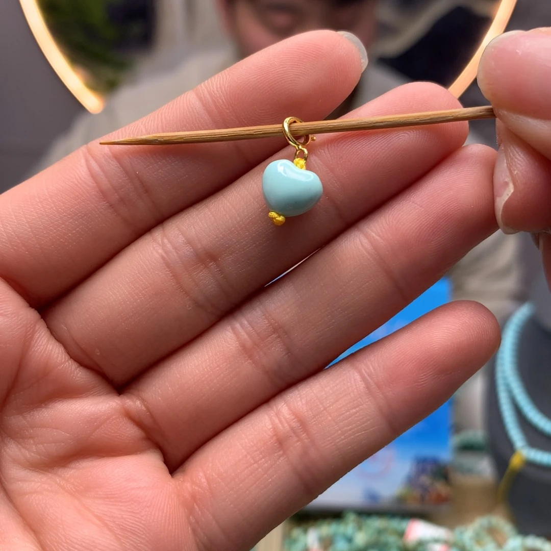 绿松石挂件未镶嵌