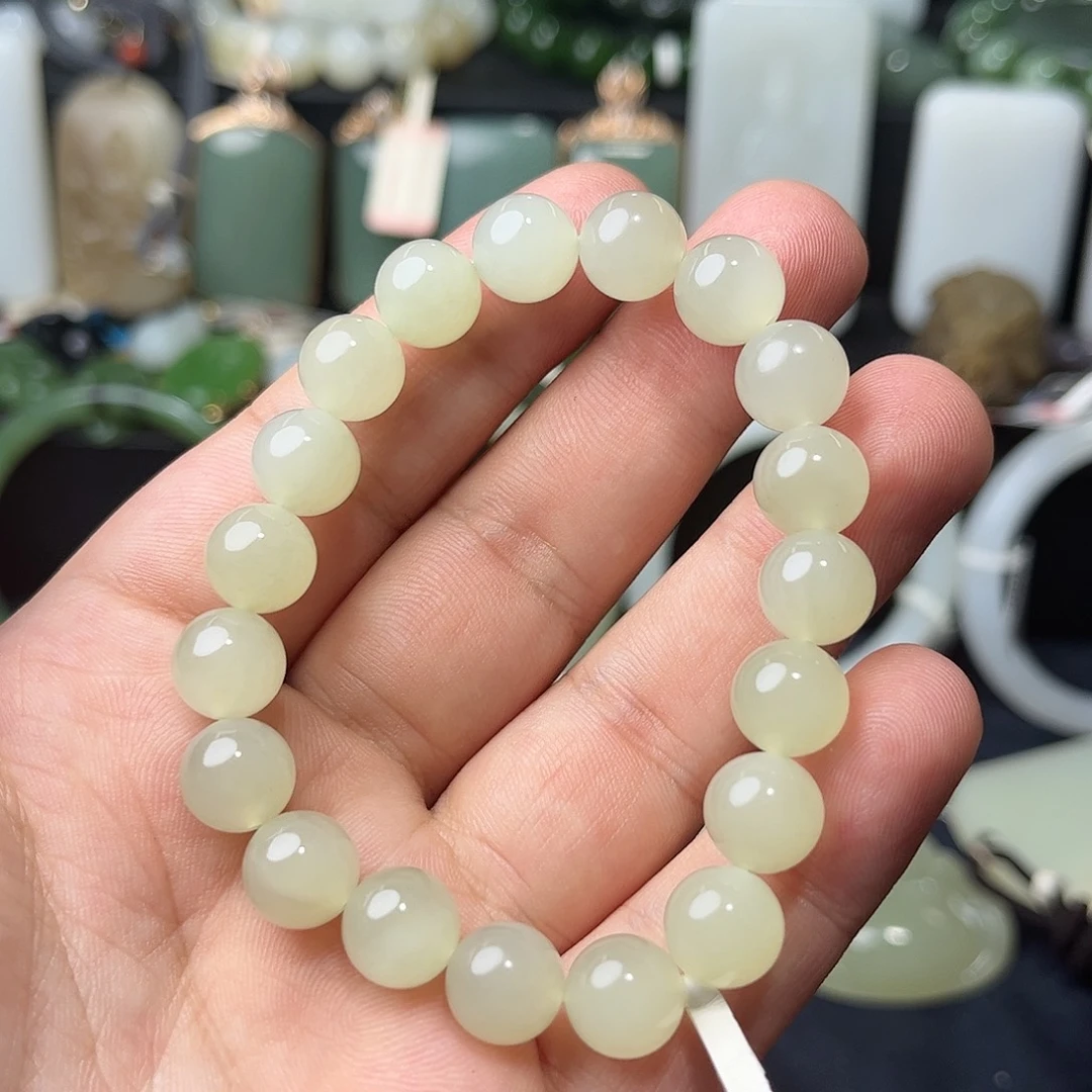 和田玉未镶嵌手链47