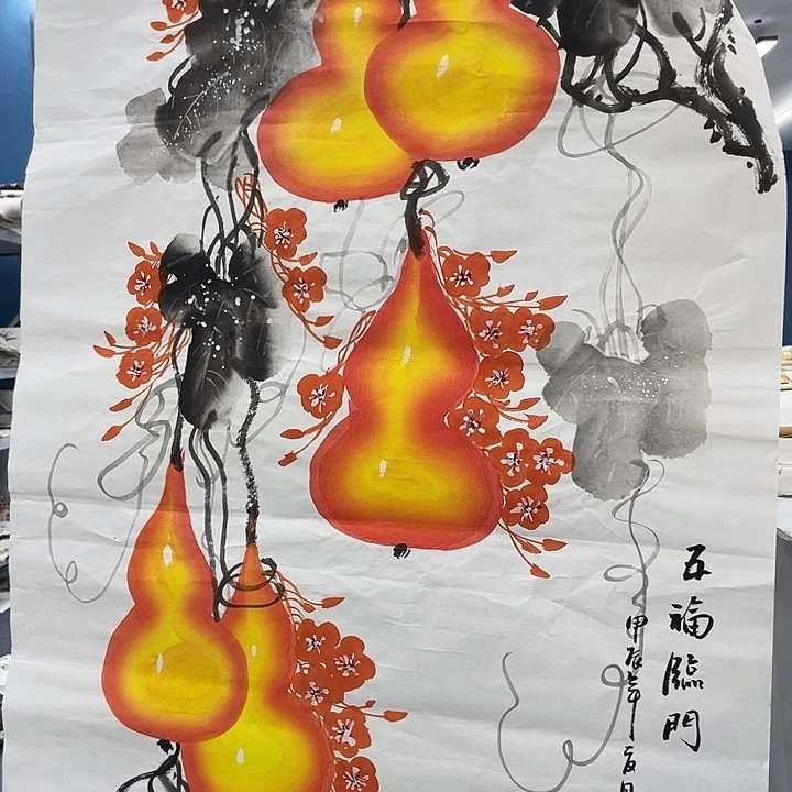国画纯手绘国画作品