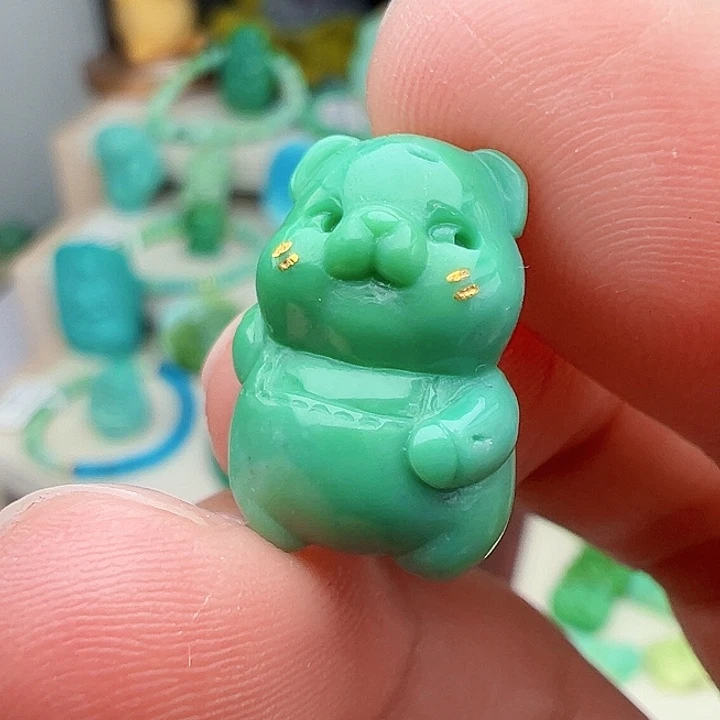 绿松石未镶嵌主播万珍