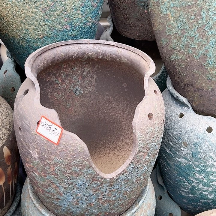 陶瓷景德镇精品花盆栽适