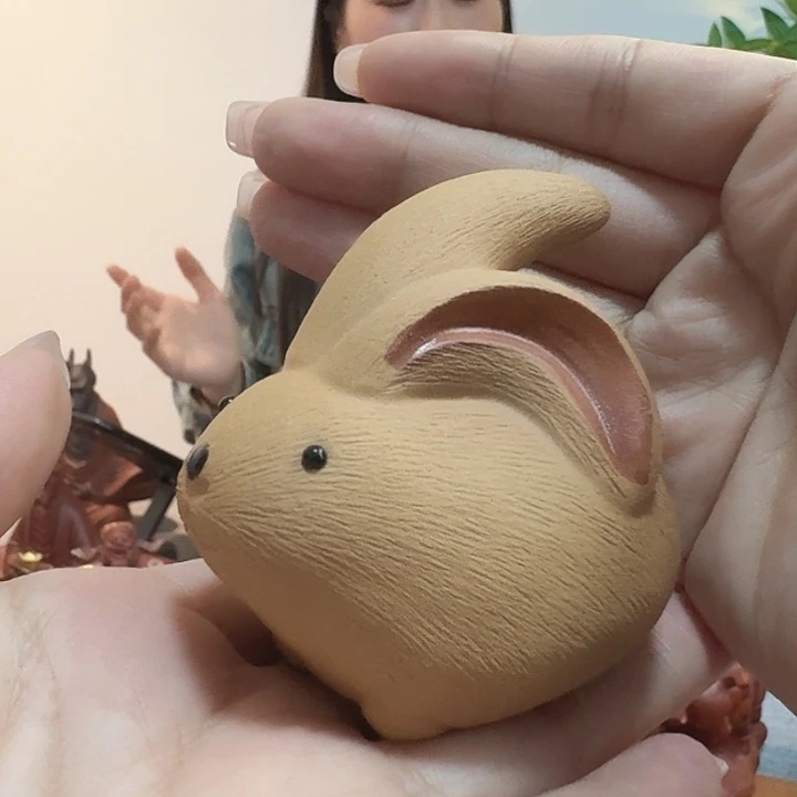 紫砂茶宠小兔子茶宠