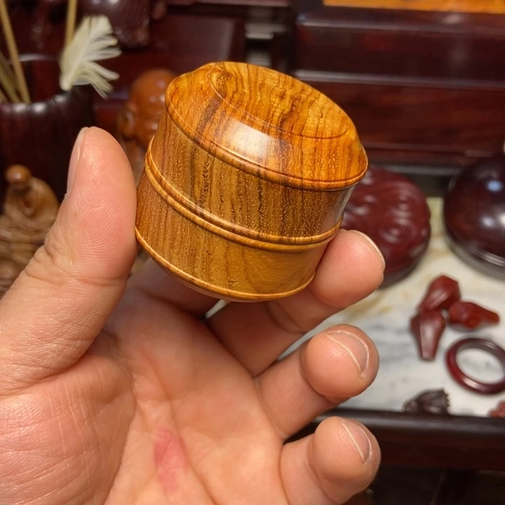 黄花梨/降香黄檀戒指盒