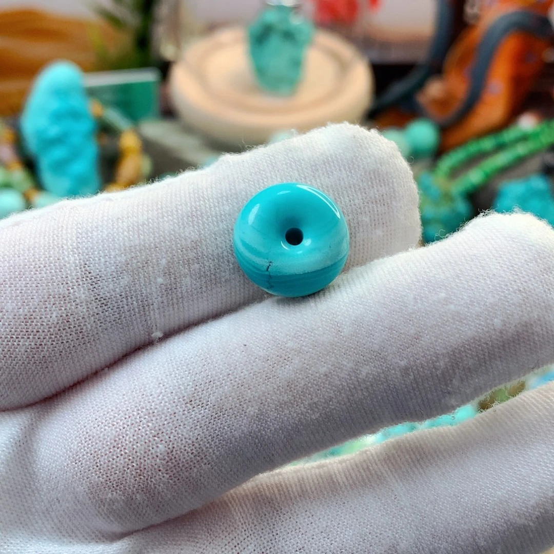 绿松石未镶嵌珠宝半成品