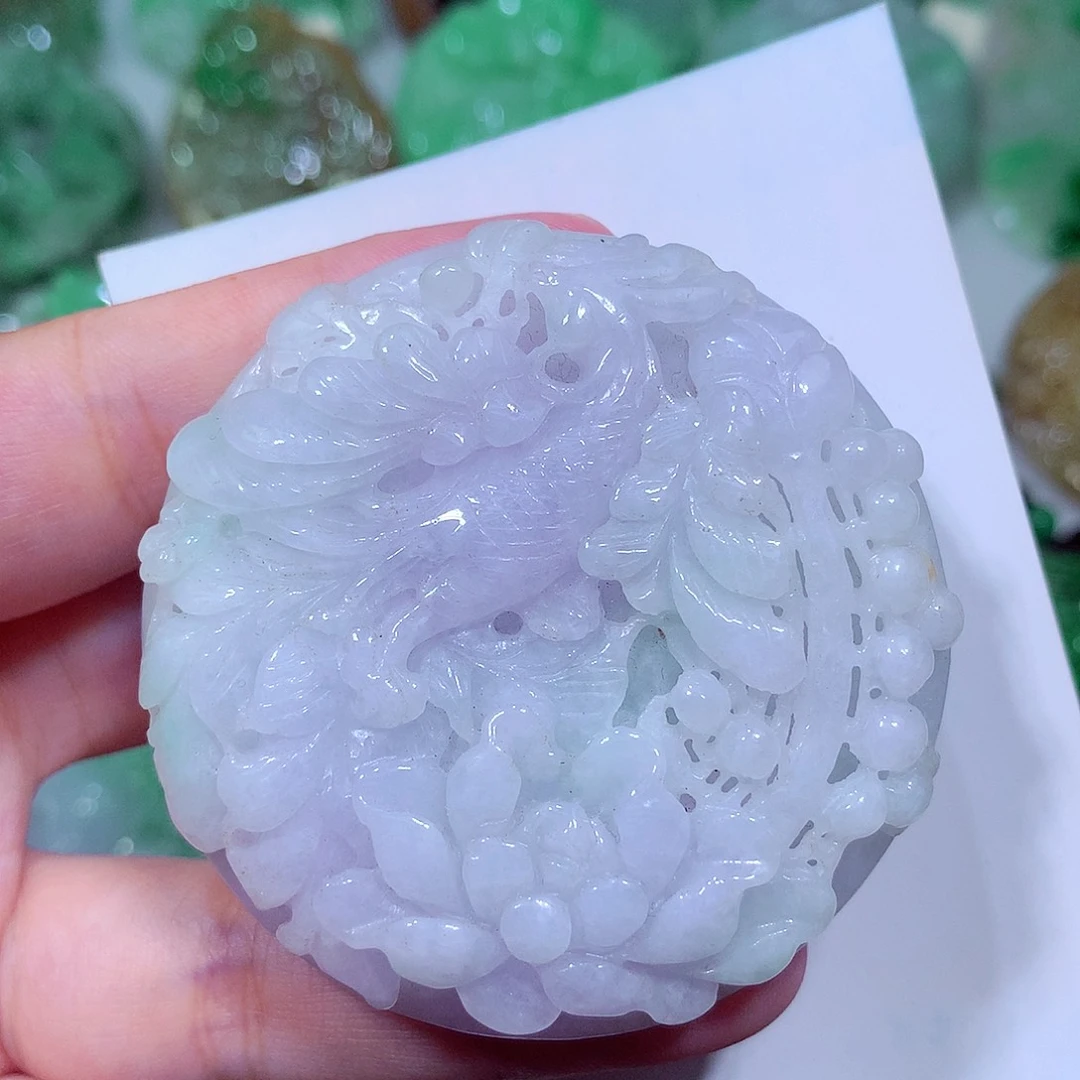 吊坠(不含链)未镶嵌翡翠