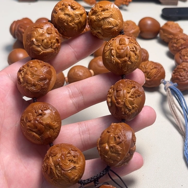 橄榄核手串小*久十八罗汉