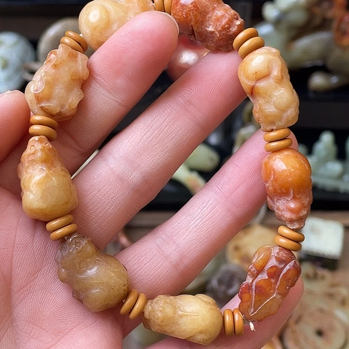 和田玉（糖玉）未镶嵌颈饰