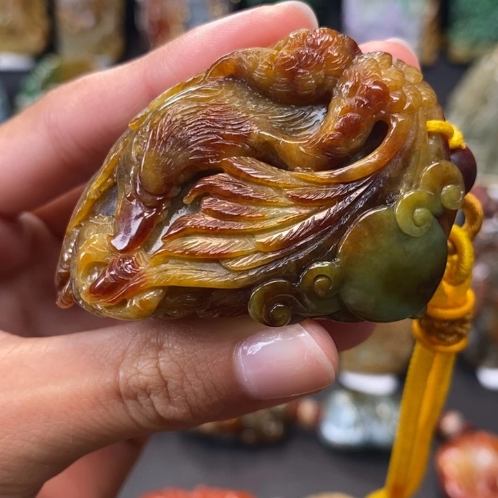 翡翠未镶嵌颈饰缅甸天然翡翠A货