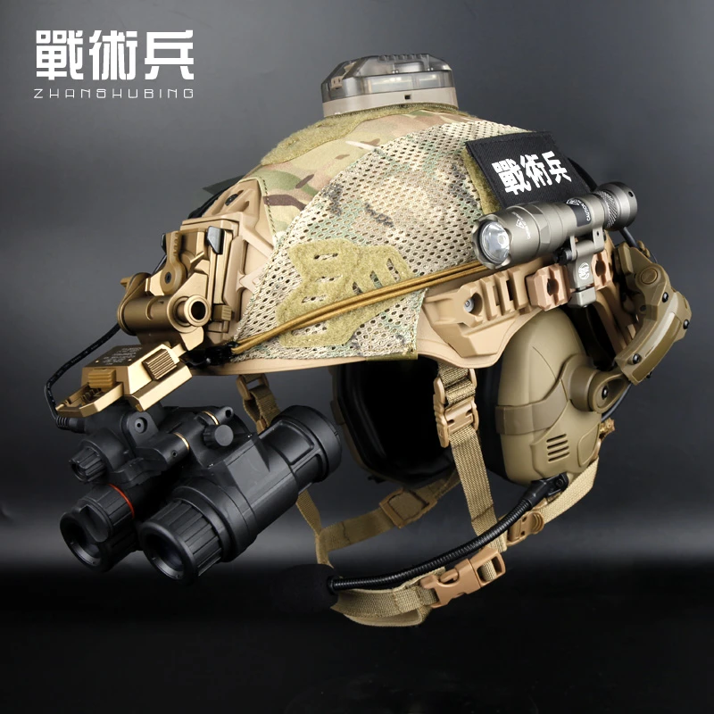 战术兵美式温迪wendy战术头盔夜视仪套装加厚作训防暴训练战斗盔